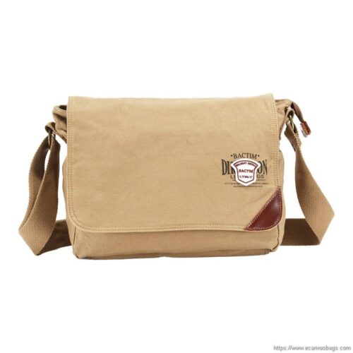 Canvas Cross Body Messenger Bag