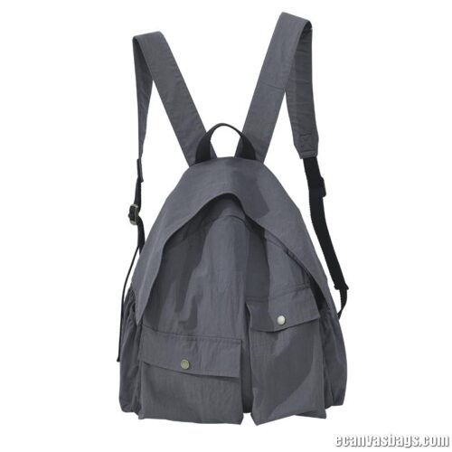 Canvas Backpack With Minimalist Design