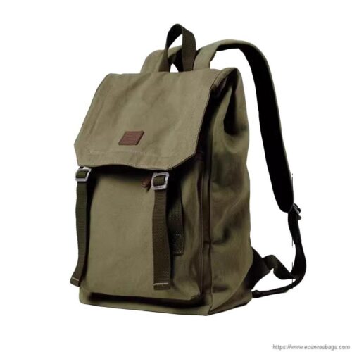 Unisex Canvas Backpack For Travel