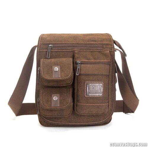 Canvas Crossbody Bag For Men