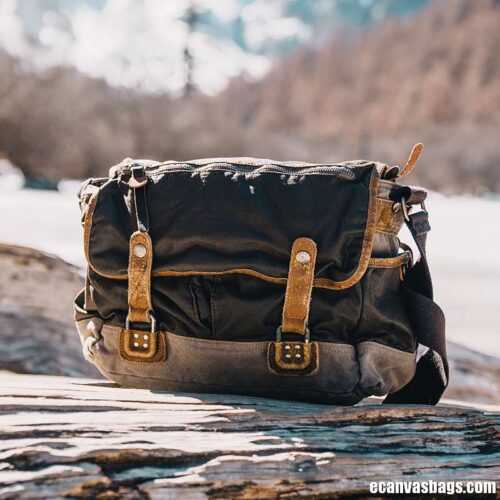 Canvas Crossbody Travel Bag